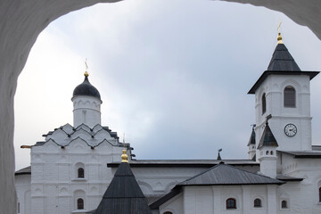 Wall Mural - Svir, Russia, Leningrad region. The Holy Trinity Alexander Svirsky male monastery in the village of Old Sloboda.