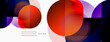 © antishock - Geometrical minimal wallpaper. Geometric shapes. Vector illustration for wallpaper banner background or landing page