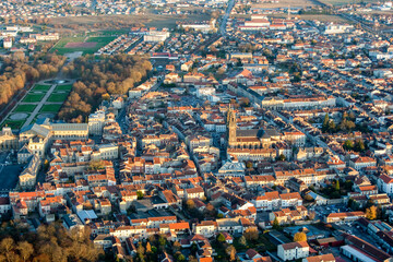 Wall Mural - Aerial Luneville et Son Chateau Lorraine France