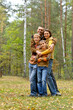 © aletia2011 - Portrait of family of four in park