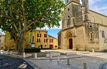 Canvas Print - Centre Culturel Municipal, Pernes-les-Fontaines, Provence-Alpes-Côte d'Azur, France	
