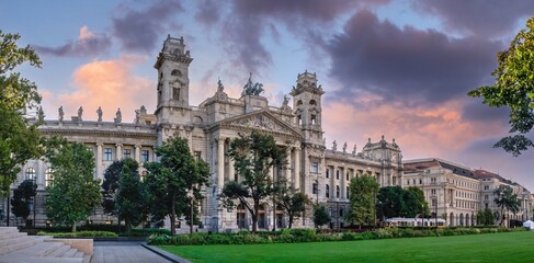 Ethnographical museum in Budapest, Hungary