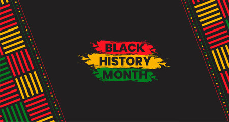 Wall Mural - black history month background. African American History or Black History Month. Celebrated annually in February in the USA and Canada. black history month 2022