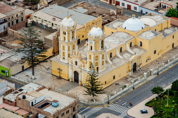 Poster - Cathedral Village of Chiclayo in Lambayeque Region Peru