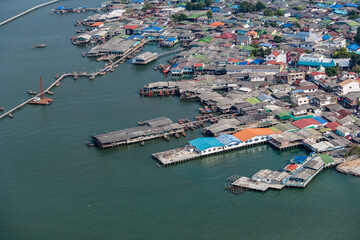 Fishing Boats and Industry Thailand