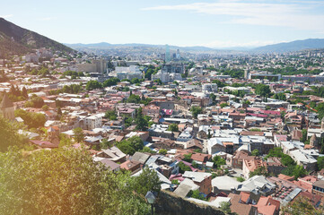 Poster - Downtown of Tbilisi city