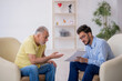 © Elnur - Old man visiting young male psychotherapist