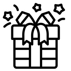 Poster - gift icon