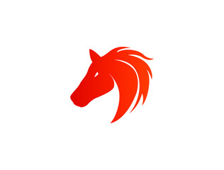 Poster - horse logo vector