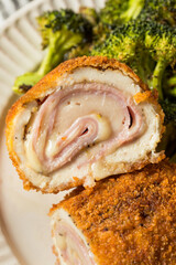 Sticker - Homemade Breaded Chicken Cordon Bleu