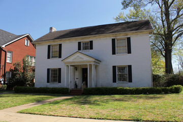 Wall Mural - Historic Mansion in Rural Small Town East Texas