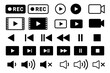 © PAGE - オーディオ再生ボタンのアイコン play button icon
