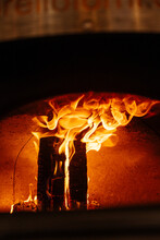  Firewood Burning In Pizza Oven