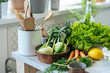 © Pietro Karras/Stocksy - Fresh farm greens and vegetables