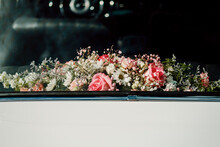 Flowers In A Car