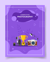 Photography Competition Concept For Template Of Banners, Flyer, Books, And Magazine Cover