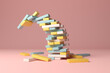 © Ajonegro Studio/Stocksy - Building and balance game