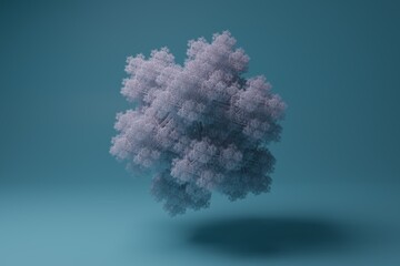 Fractal geometry pattern
