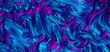 © Robert Kohlhuber/Stocksy - Fluid neon chrome waves background