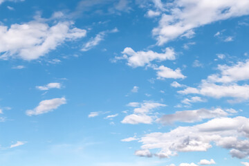 Naklejka na meble Blue sky clouds patterns for summer background