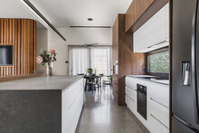 Contemporary Open Plan Architectural Kitchen