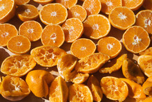 Oranges Fresh And Juiced