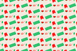 © Gemma can fly/Stocksy - Beach vacation pattern illustration