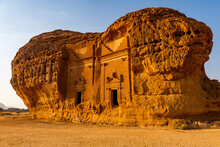 Rock Tomb, Madain Saleh (Hegra) (Al Hijr), UNESCO World Heritage Site, Al Ula