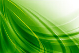 Fototapeta Storczyk - abstract green background with waves