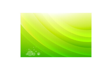 Wall Mural - Green gradient wavy background. Green Fluid background. Vector Illustration