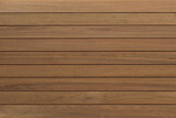 Fototapeta  - Exterior wooden decking or flooring isolated on white background