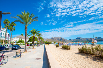 Wall Mural - Landscape in Mallorca island, Spain