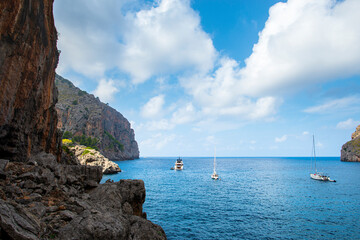 Poster - Landscape in Mallorca Island, torres del pareis, Spain