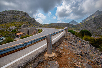 Sticker - Landscape in Mallorca island, Spain