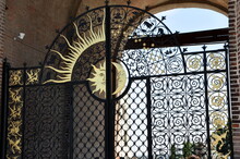 Ornate Wrought Iron Door