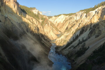 Wall Mural - Grand Canyon of the Yellowstone, Wyoming, USA