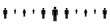 © Toxa2x2 - Group of People Black Silhouette Icon. Social Human Team Leader Symbol. Crowd of Persons Sign. Community Business Teamwork Icon. Public Corporate Members Pictogram. Isolated Vector Illustration