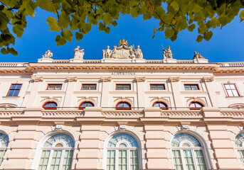 Wall Mural - Albertina museum in Vienna, Austria