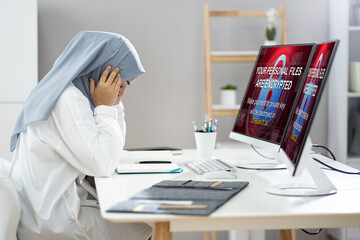 Poster - Ransomware Cyber Attack