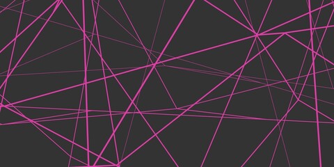 Poster - Abstract rendering of colored lines on a gray background.
