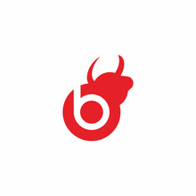 Letter B Bull Business Logo Design