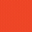 simple vector pixel art seamless pattern of minimalistic red scaly japanese water waves pattern