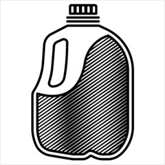 Sticker - Gallon Of Milk Icon M_2112002