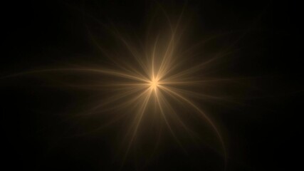 Poster - Abstract background with triangles transforming on black background. Animation. Minimal motion design with blurred bright pink optical illusion with triangles, seamless loop.