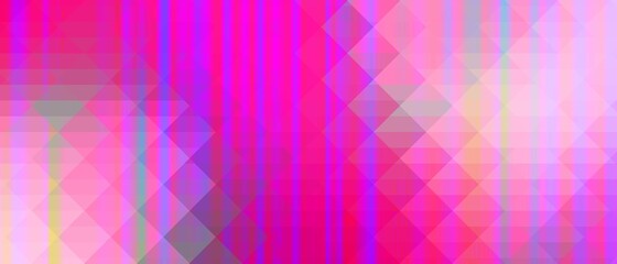 Poster -  Abstract gradient background. Mosaic design. Texture made of geometric shapes. The pattern is small squares. Banner for covers, websites, social networks, textiles. Vector illustration.