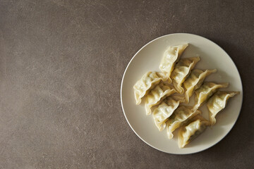 Canvas Print - chinese steamed dumplings, meat dumplings 