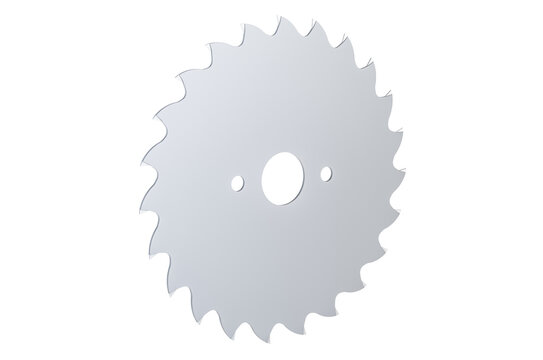 Circular saw blade, 3D rendering