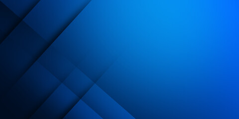 Wall Mural - modern abstract gradient dark navy blue line banner background