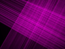 Abstract Purple Lines Drawn By Light On A Black Background