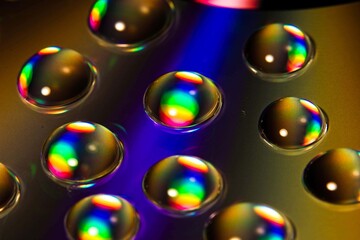 goutte d'eau diffraction